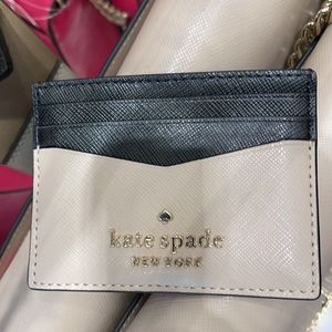 Kate Spade staci colorblock small slim card holder